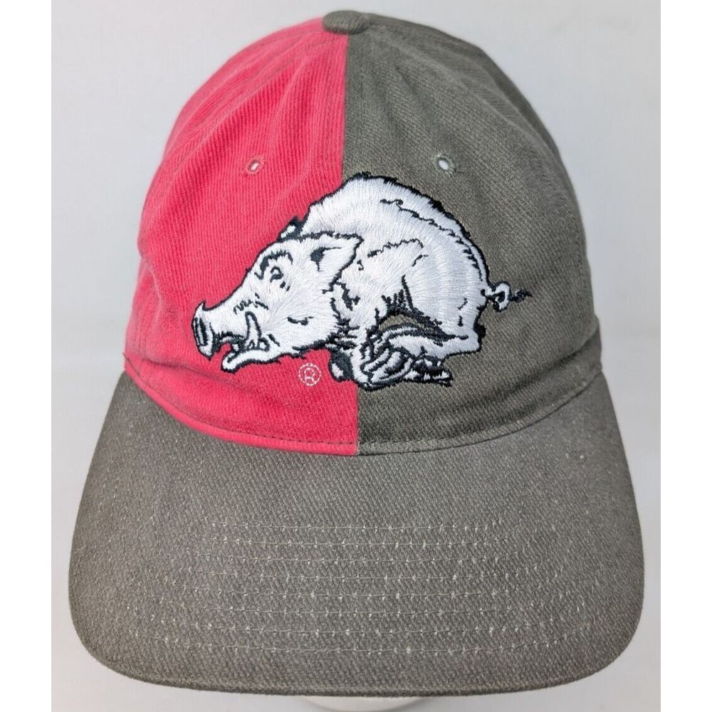 Vintage Arkansas Razorbacks Snapback Hat Baseball Cap Twins Enterprise 90s 1990s